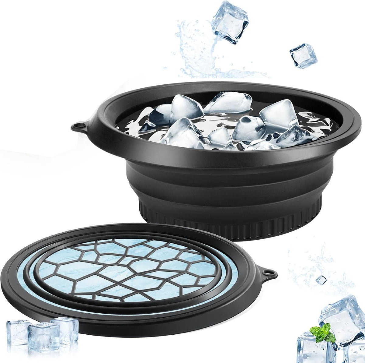 Silicone Ice Face Bowl