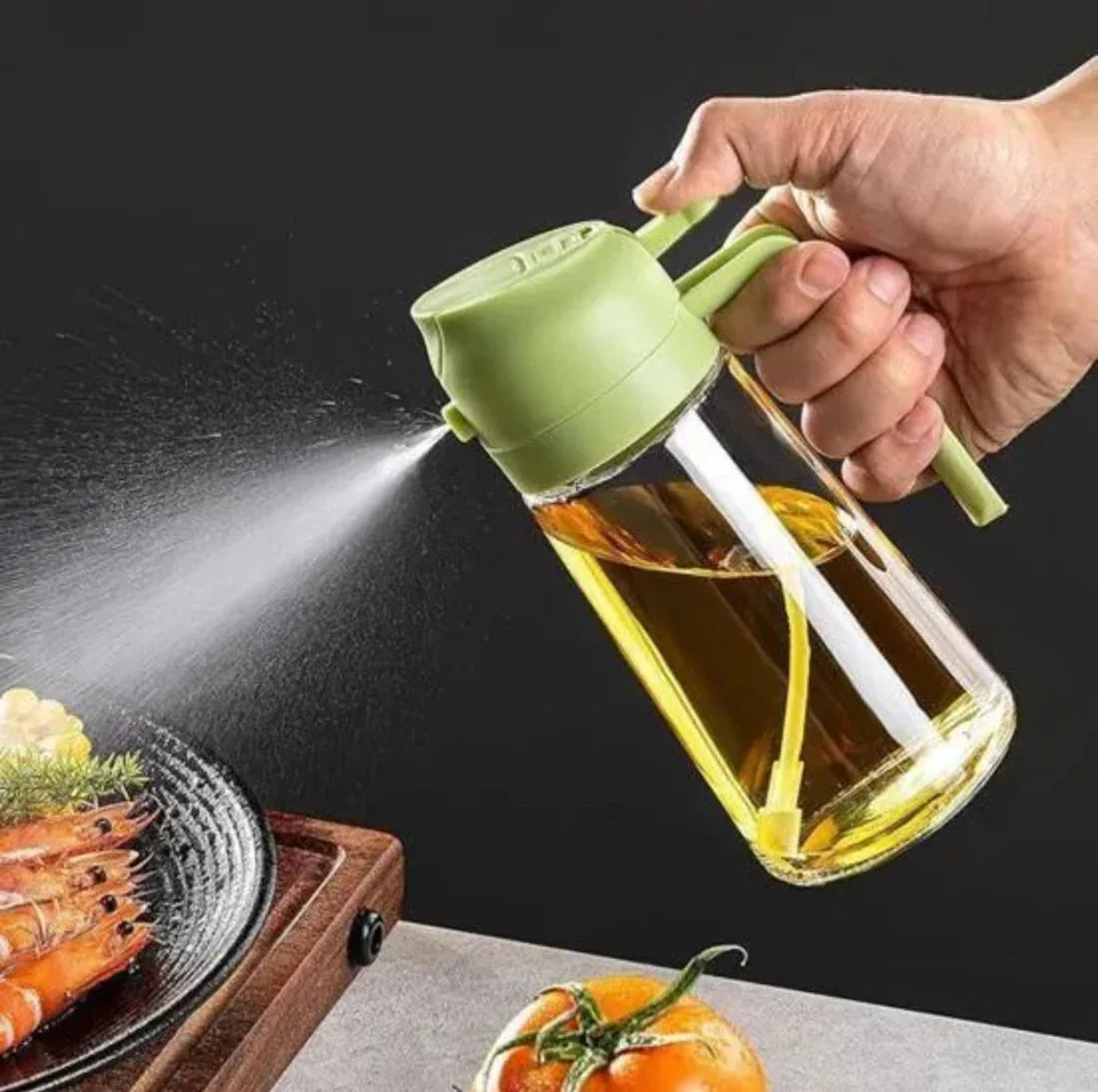 2 in 1 Oil Spray Jug