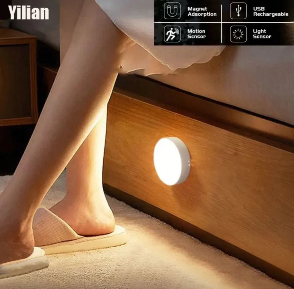 New Wireless Motion Sensor Night Light with USB Charging