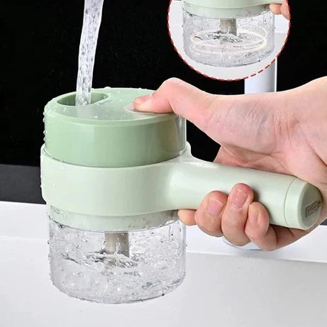 Rechargeable Handheld Electric Food Chopper – Vegetable, Onion & Meat Cutter