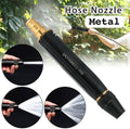 Premium Black Metal Spray Nozzle – Heavy-Duty Adjustable Water Sprayer