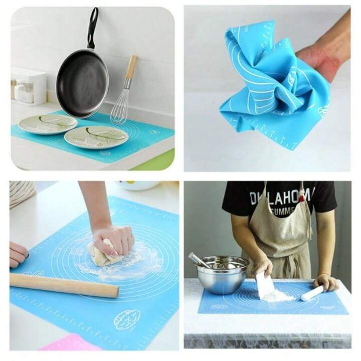 Professional Silicone Roti & Pastry Mat – Non-Stick Kitchen Baking Accessory