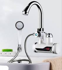 Electric Hot Water Heater Tap, Instant water Heating Tap with Shower